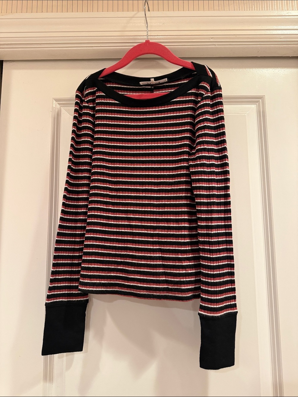 Striped Ribbed Long Sleeve from Frame